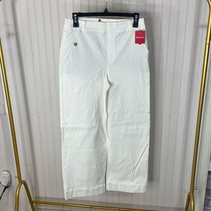 Spanx stretch twill wide leg pant